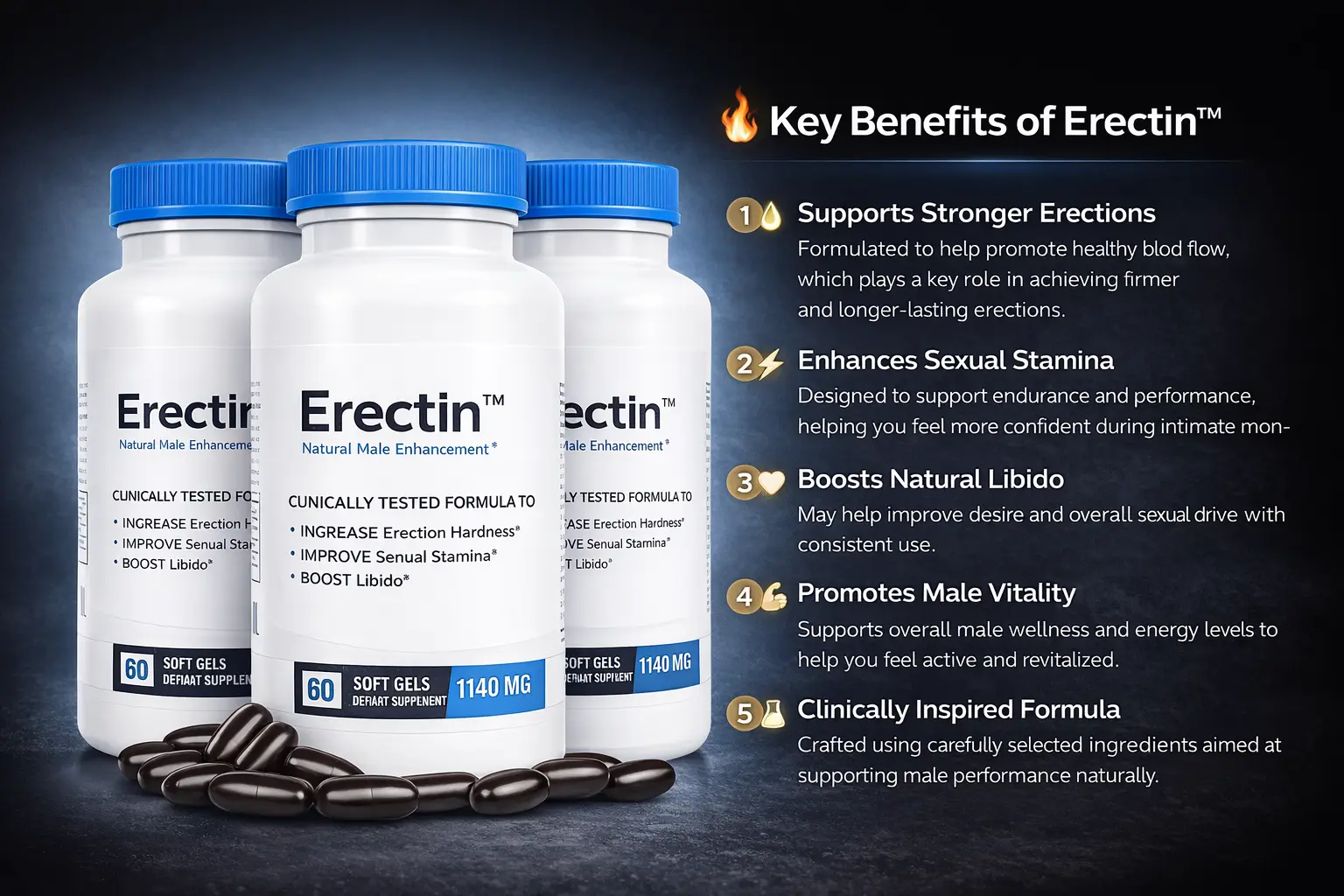 Erectin benifits